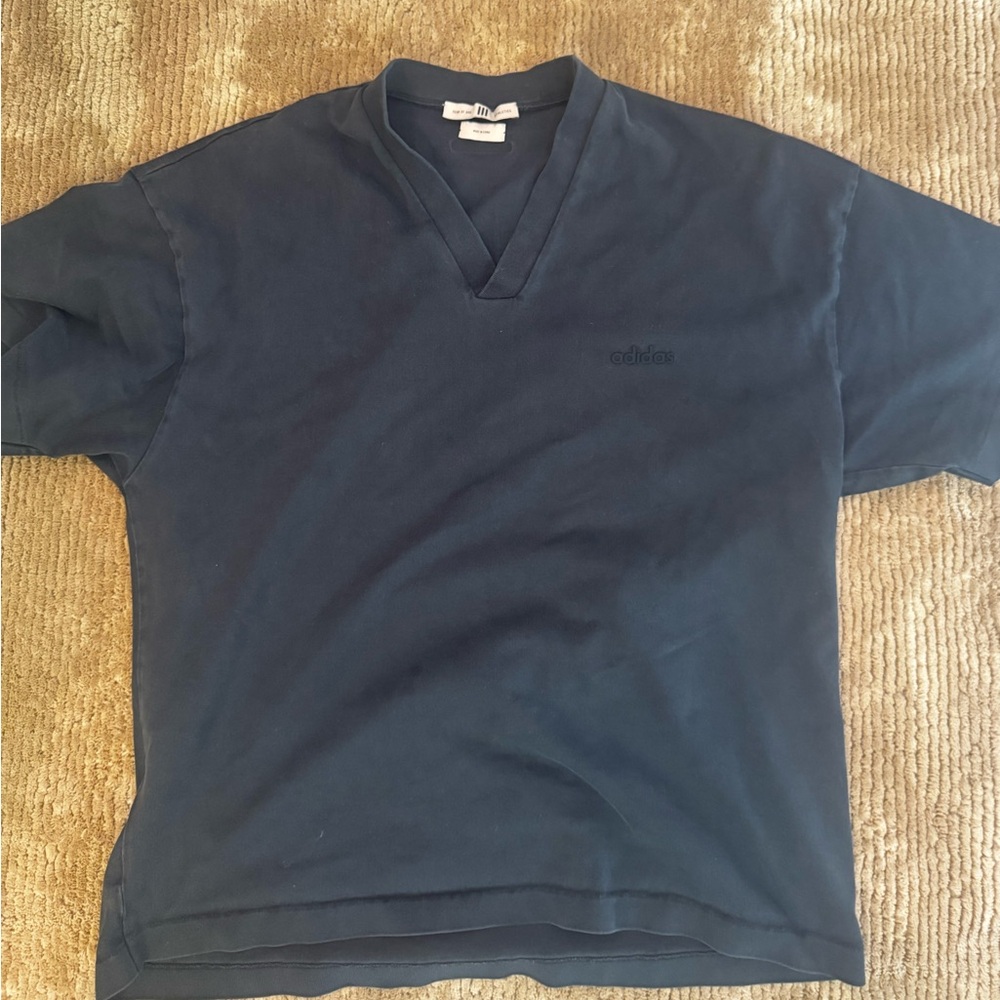 Fear of God x Adidas black V-Neck T-Shirt